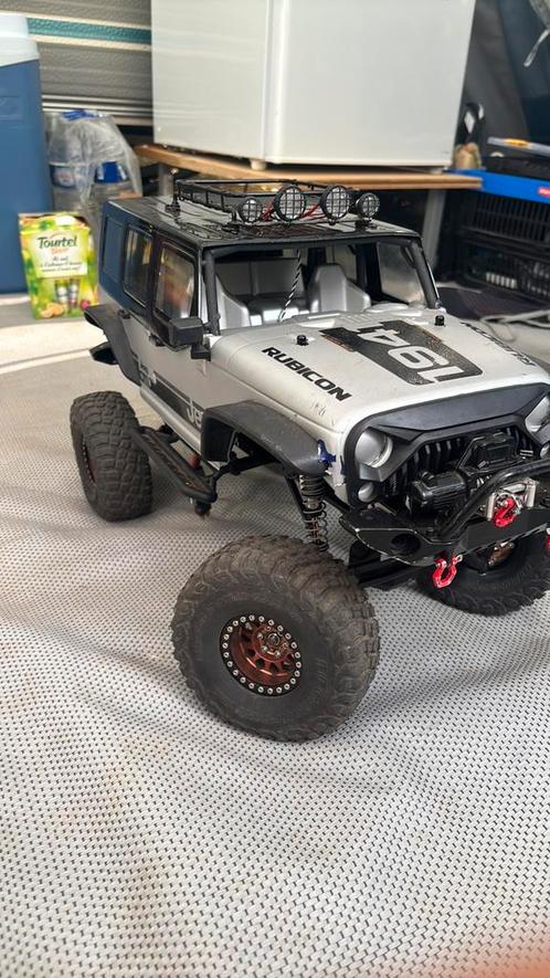Acial scx 10 rc auto, Hobby en Vrije tijd, Modelbouw | Radiografisch | Auto's, Zo goed als nieuw, Auto offroad, Elektro, Ophalen