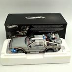 Hot Wheels Elite 1:18 DMC DeLorean Back to the Future, Nieuw, Ophalen of Verzenden, Auto, Hot Wheels