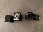 Twee defecte camera’s pontiac en Bilora stahl box, Ophalen of Verzenden, Niet werkend, Compact, Overige Merken
