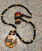 Rasta reggae KETTING One love Bob Marley reggae spullen, Nieuw, Verzenden