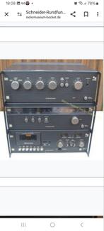 Schneider vintage stereo set 6020 serie, Audio, Tv en Foto, Ophalen of Verzenden, Zo goed als nieuw