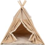 Kattenmand tipi tent Boho van € 44,99 nu voor maar € 32,95, Dieren en Toebehoren, Kattenmanden, ., Ophalen of Verzenden, Katoen