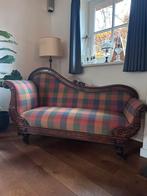 antieke chaise longue plus 2 zetels.., Ophalen, Hout, Gebruikt, Overige maten