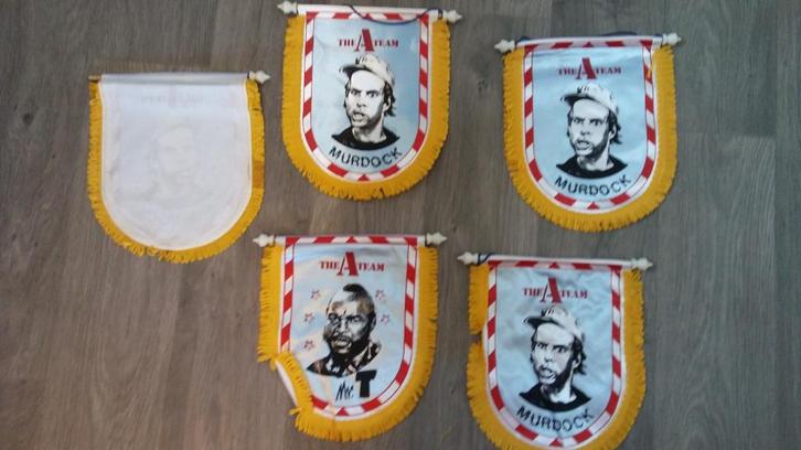 A-team Ateam film serie vaantjes Murdock BA vintage, Verzamelen, Film en Tv, Gebruikt, Ophalen of Verzenden