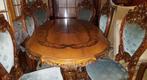 Barok Eetkamertafel met 6  Stoelen, Ophalen