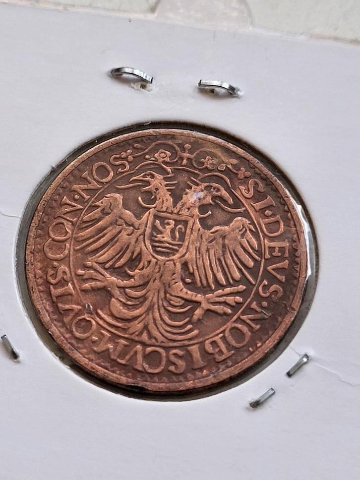 Van Nelle penning oude munt Snaphaan Egmont Nijmegen, Postzegels en Munten, Penningen en Medailles, Overige materialen, Ophalen of Verzenden