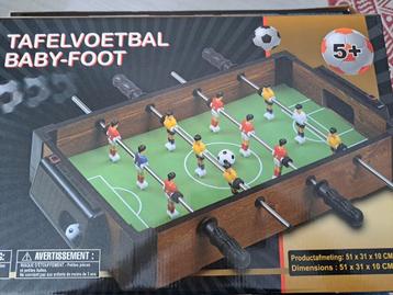 Tafelvoetbalspel nieuw in doos beschikbaar voor biedingen