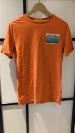 T-shirt Oranje blauwe afdruk achter WE  170 176, Kinderen en Baby's, Kinderkleding | Maat 170, Gebruikt, WE, Ophalen of Verzenden
