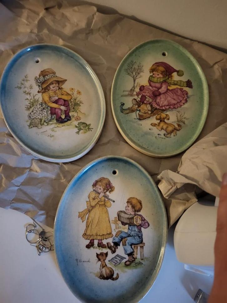 Muurdecoratie Schilderijen Kinderkamer, Antiek en Kunst, Antiek | Wandborden en Tegels, Ophalen of Verzenden