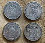 setje rijksdaalders / 2,5 gulden Willem III (1867 - 1870), Postzegels en Munten, Munten | Nederland, Ophalen, Koning Willem III