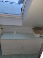 Ladekast met 6 lades (MALM) Ikea, Overige typen, Zo goed als nieuw, Minder dan 100 cm, 25 tot 50 cm