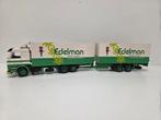 Tekno Scania 113 combi Edelman Reeuwijk, Hobby en Vrije tijd, Modelauto's | 1:50, ., Zo goed als nieuw, ., Ophalen of Verzenden