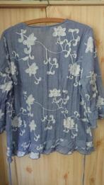 Lief Bloesje jeansblauw bloemen 44, Kleding | Dames, Maat 42/44 (L), Didi, Zo goed als nieuw, Verzenden