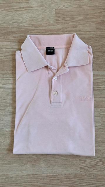 HUGO BOSS POLO kleur Rose, maat xl, in goede staat beschikbaar voor biedingen