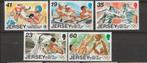 TSS Kavel 1240050 Engeland Jersey pf minr 742-745 sport Mooi, Postzegels en Munten, Postzegels | Europa | UK, Ophalen of Verzenden