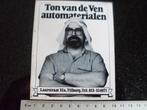 sticker Ton van de Ven automaterialen tilburg, Verzenden, Zo goed als nieuw, Bedrijf of Vereniging