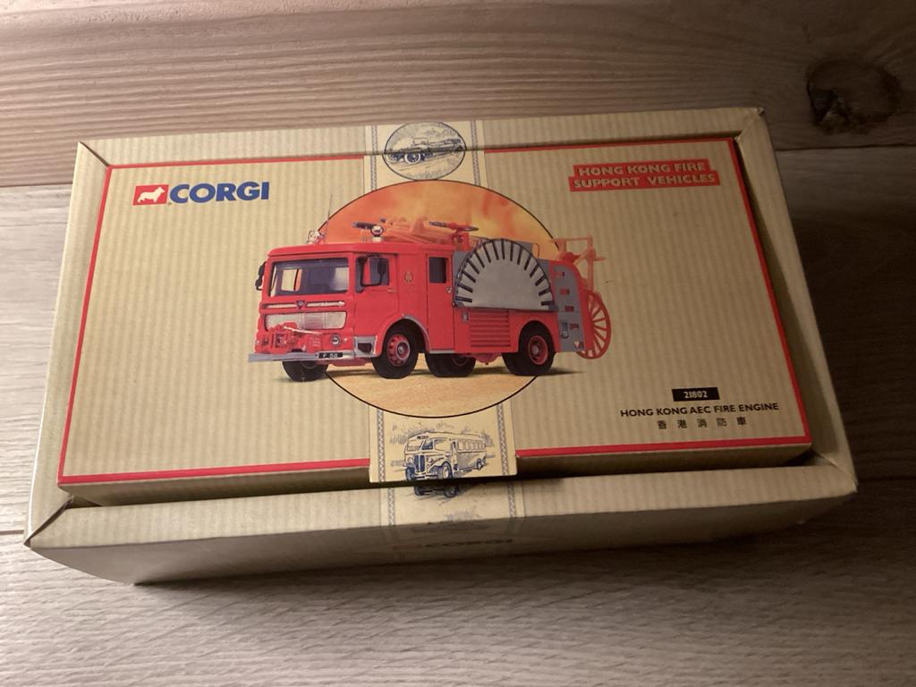 Corgi AEC Fire Support Vehicle Hong Kong 1:50, Ophalen of Verzenden, Zo goed als nieuw, Auto, Corgi