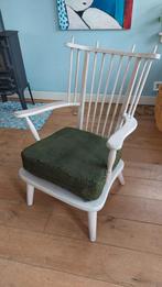 Vintage spijlen fauteuil, Huis en Inrichting, Gebruikt, Ophalen