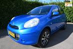 Nissan Micra 1.2 Acenta. Origineel Nederlandse auto met NAP., Voorwielaandrijving, Euro 5, Blauw, 1198 cc