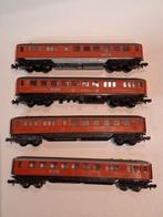 Set van 4 rijtuigen DB N-spoor, Overige merken, Gebruikt, Gelijkstroom, Wagon