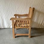 Tuinstoel - met armleuningen - massief teakhout - TTM Wonen, TTM Wonen, Meubels – (Perzische) Tapijten en Woonaccessoires, Twee