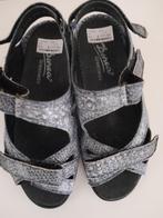 Sandalen 38,5 K, Durea, Zwart, Zo goed als nieuw, Sandalen of Muiltjes