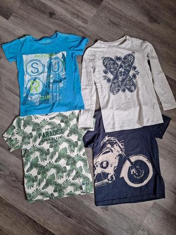 4 jongensshirts maat 140. 3 euro beschikbaar voor biedingen