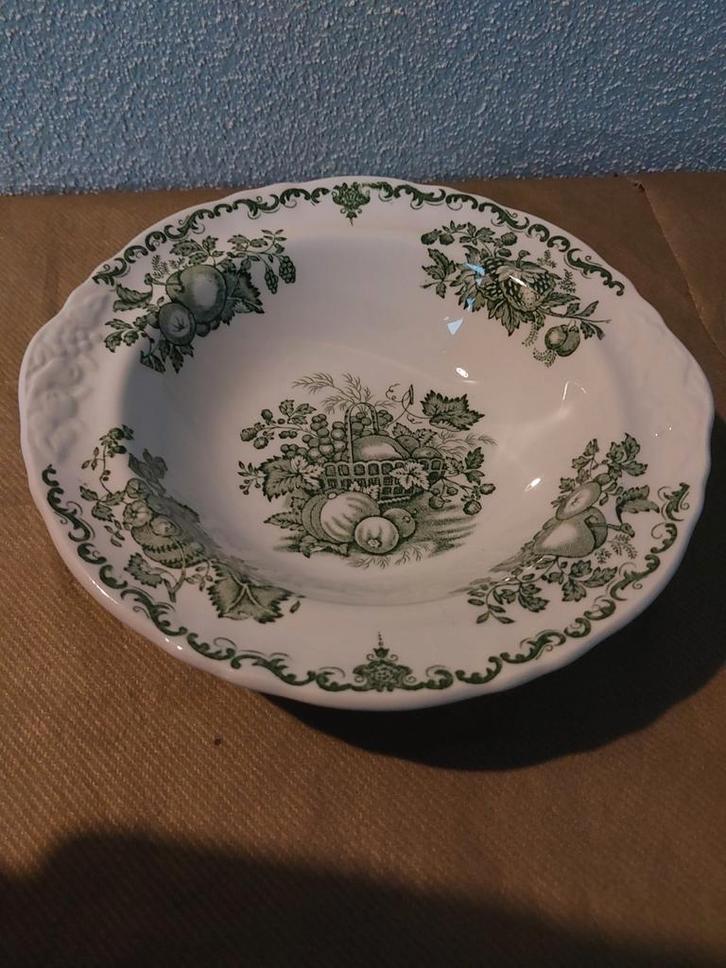 Prachtig aardewerken schaaltje Mason's Fruit Basket, Antiek en Kunst, Antiek | Servies los, Ophalen of Verzenden