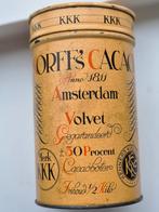 Korff's Cacao blik Amsterdam, Verzamelen, Ophalen of Verzenden, Gebruikt, Overige