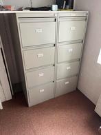 Stalen archiefkasten vintage, Ophalen, Gebruikt