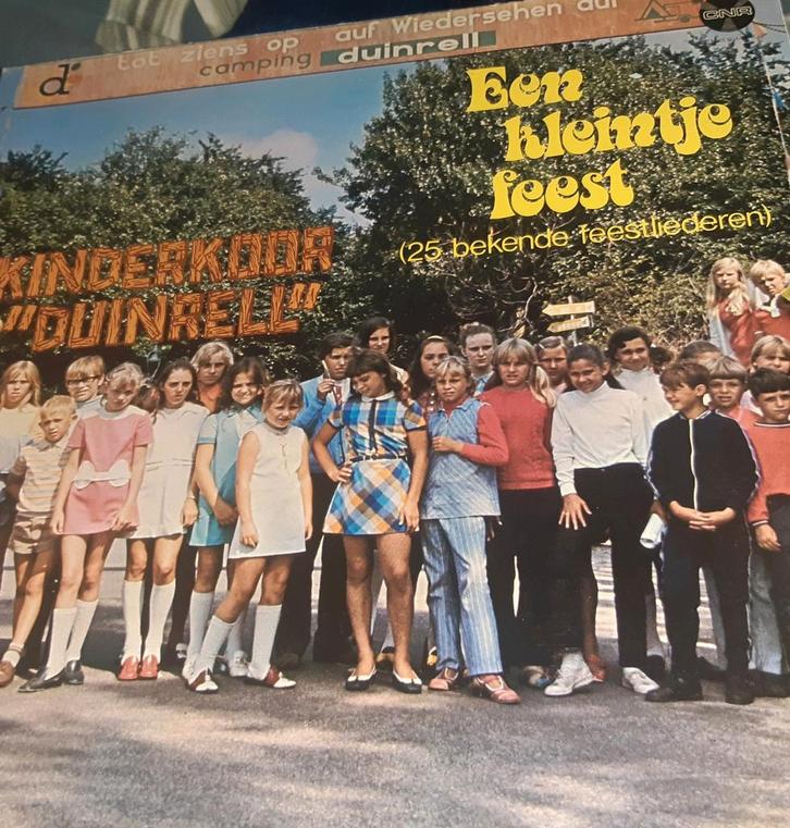 Kinderkoor Duinrell - Een Kleintje Feest LP, Cd's en Dvd's, Vinyl | Kinderen en Jeugd, Gebruikt, Muziek, 3 tot 5 jaar, 6 tot 9 jaar