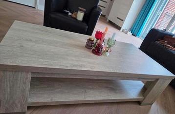 salontafel licht eiken beschikbaar voor biedingen