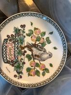 Porseleinen Bordjes Mei Oktober November Stempel Antiek Scha, Ophalen of Verzenden