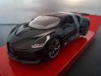 Bugatti Divo Matt Black Schaal 1:24, Auto, Burago, Burago, Nieuw