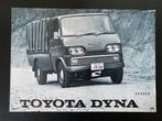 Toyota Dyna Brochure 1966, Ophalen of Verzenden, Zo goed als nieuw, Toyota
