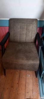 Comfortabele fauteuil, Hout, Gebruikt, 75 tot 100 cm, Ophalen of Verzenden