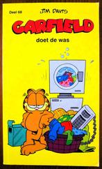Garfield kleuren pocket nr. 68: Garfield doet de was, Eén stripboek, Jim Davis, Ophalen of Verzenden, Zo goed als nieuw