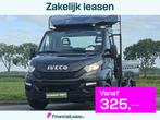 IVECO DAILY 35C15 3.0ltr open-laadbak!, Auto's, Bestelauto's, Gebruikt, Euro 6, Zwart, Bedrijf