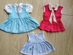 👗3 Nette oude POPPEN JURKJES vintage jaren 70., Verzamelen, Ophalen of Verzenden, Gebruikt, Kleertjes