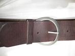 Leren Bruine Riem vera pelle Miss Etam Nieuw, Echt leder, Ophalen of Verzenden, 3 tot 5 cm, Bruin