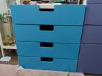 Stuva ladekast blauw, Ophalen, Gebruikt, Minder dan 75 cm, 50 tot 70 cm