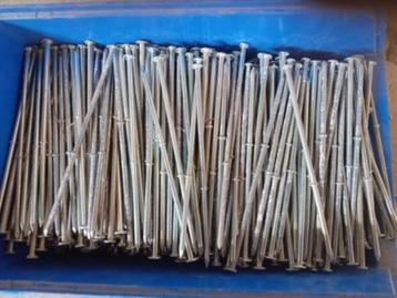 Dubbel kop spijkers, duplex nagels > 200 stuks beschikbaar voor biedingen