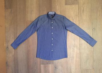 Nieuw Pierre Cardin blauw overhemd; slimfit; boordmaat 39 beschikbaar voor biedingen