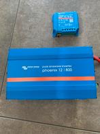 Victron Omvormer 12V 800W + MPPT 75V/15, Ophalen, Zo goed als nieuw