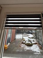 Le Noir & Blanc Duo Rolgordijn Antraciet 152x170cm, Ophalen, Gebruikt, 150 tot 200 cm, Grijs