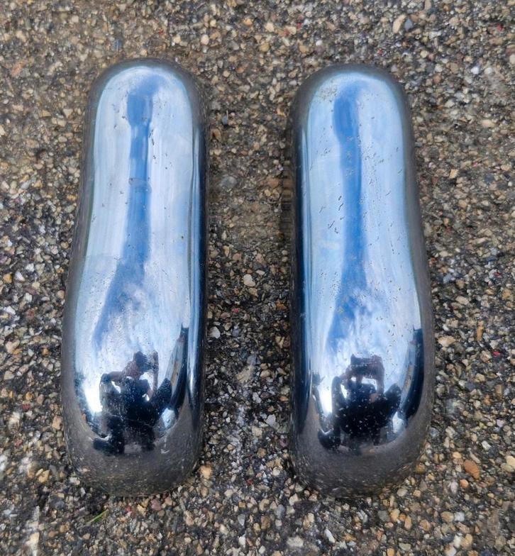 Volkswagen Kever bumper rozetten, overriders, Auto-onderdelen, Klein materiaal, Volkswagen, Gebruikt, Ophalen of Verzenden