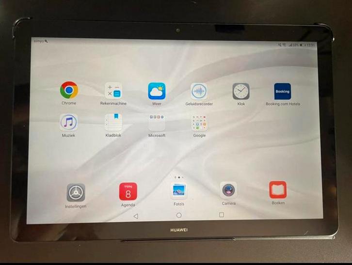 Huawei Mediatab T5, Computers en Software, Android Tablets, Zo goed als nieuw, 10 inch, 16 GB, Ophalen of Verzenden