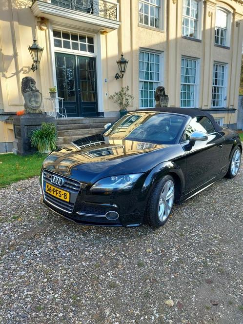 Audi TT 2.0 Tfsi TTS Roadster Quat. S-tr 2011 Zwart, Auto's, Audi, Particulier, TT, ABS, Airbags, Alarm, Boordcomputer, Centrale vergrendeling