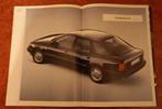 Ford Scorpio brochure 1985, Verzenden, Zo goed als nieuw, Ford