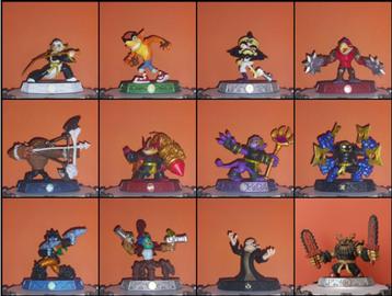 Skylanders Imaginators 11 figuurtjes beschikbaar voor biedingen